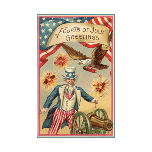 Vintage 4th of July by MasterpieceCafe