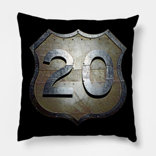 Papa Hash Apparel: Highway 20 Pillow