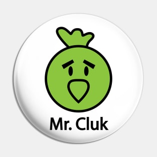 Mr. Cluk (Mr. Yuk's Offspring) Pin