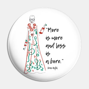 Iris Apfel more is more… Pin