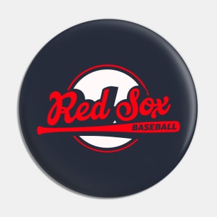 Red Sox Up to Bat Pin