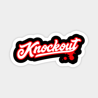 KNOCKOUTSplatter Magnet