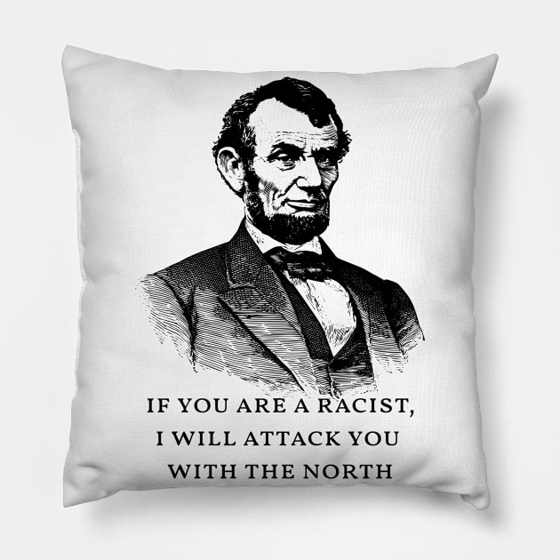 Abe's Warning Pillow by TheGreatDawn