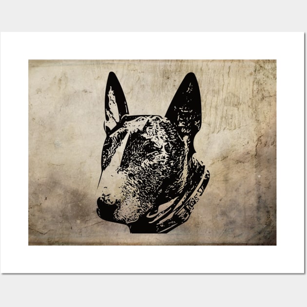 Bully Dog Art Print English Bull Terrier Print Bull Terrier 