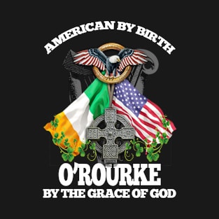 O'ROURKE Family Name Irish American T-Shirt