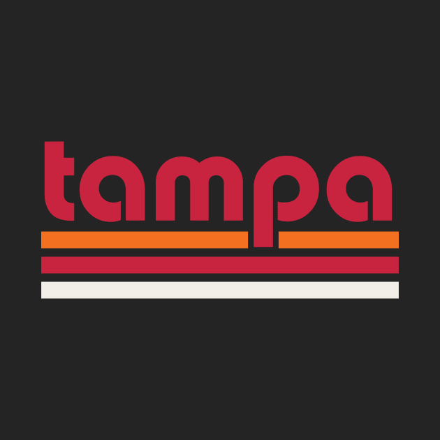 Retro Tampa Stripes by Now Boarding