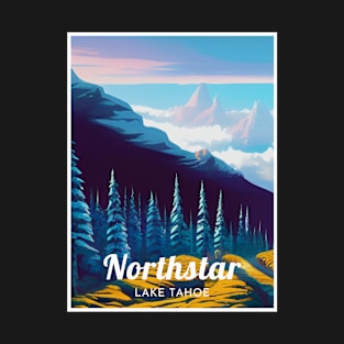 Northstar Lake Tahoe California United States ski T-Shirt