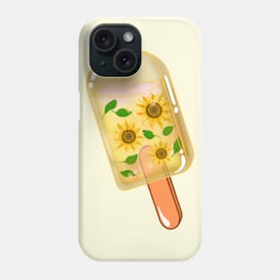 Fresh Sunflowers Ice Pop Phone Case