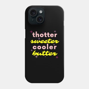 thotter sweeter cooler butter - BTS and Megan Thee Stallion Remix Phone Case