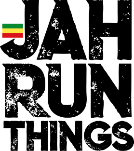 Jah Run Things Rasta Reggae Rastafari Magnet