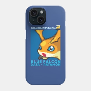 digimon world 2 blue falcon patamon Phone Case