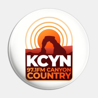 KCYN FM Canyon Country Radio Pin