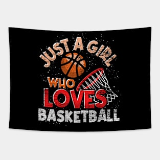 Women Basketball Player Sport Lover Girls Basketball Tapestry