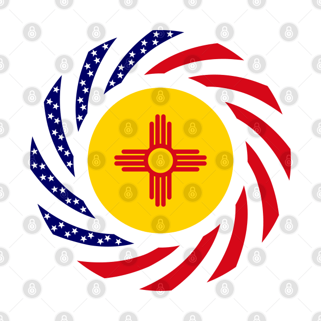 New Mexican Murican Patriot Flag Series by Village Values