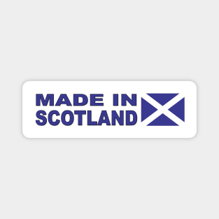 Made In Scotland with St Andrews flag / Saltire Magnet