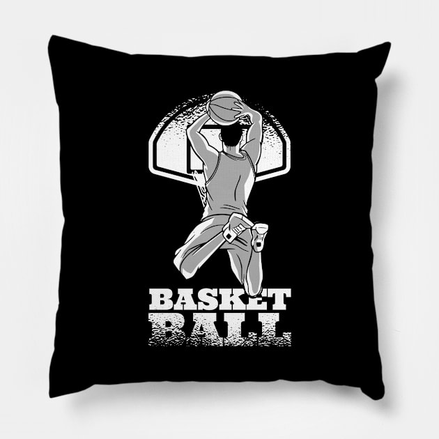 Basketball Pillow by LR_Collections