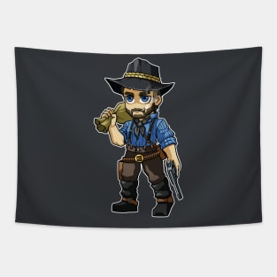 Chibi Arthur RDR2 Tapestry