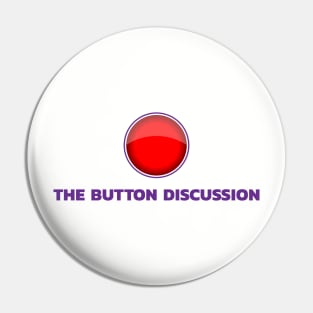 The Button Discussion Logo Pin