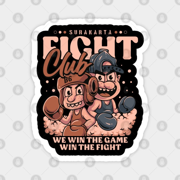 FIGHT CLUB Magnet by BERKAH SERAWUNG