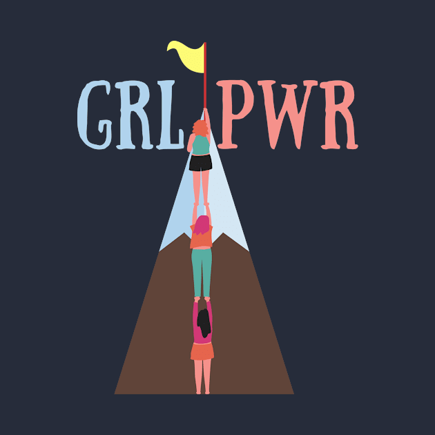 Girl Power Grl Pwr by Tecnofa