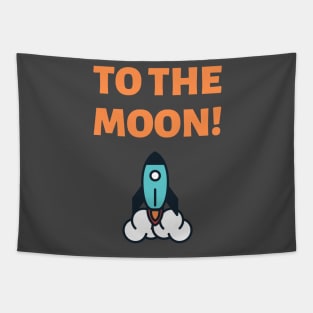 To the Moon! Tapestry