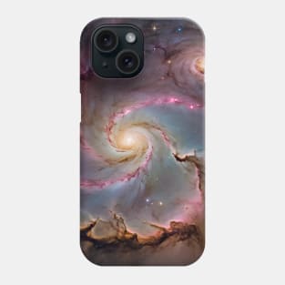 Galactic Spirals: Celestial Dance Phone Case