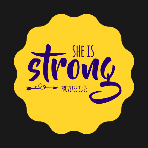 She Is Strong by Prayingwarrior