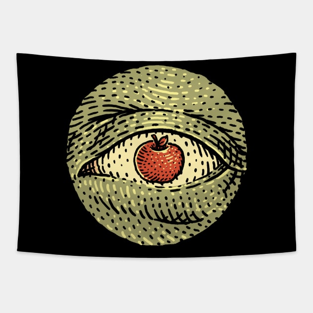 You Are the Apple of My Eyes Tapestry by ilvstrasi