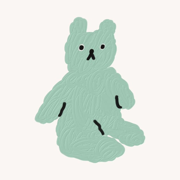 Mint Bear by Soosoojin