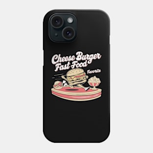 Cheese Burger Fast Food Favorite Phone Case