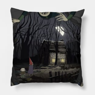 Enter The House Of Doom Pillow