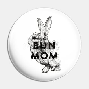 Bun Mom Pin