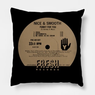 Funky For You & No Bones In Ice Cream Pillow