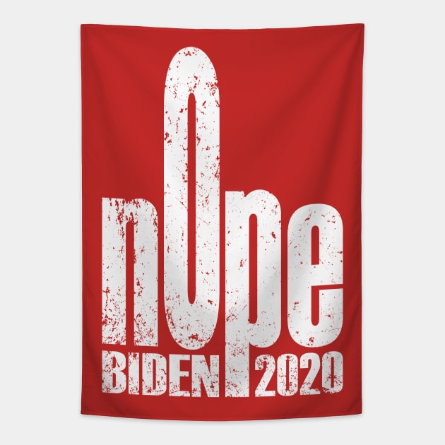 Vintage Biden 2020 Nope Tapestry by Etopix