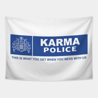 Karma Police - Met Police - Police Protest Tapestry