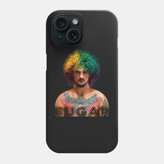 Sugar Sean O'Malley Rainbow Sugar Phone Case by SavageRootsMMA