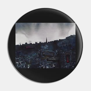 Festival City Skyline Pin