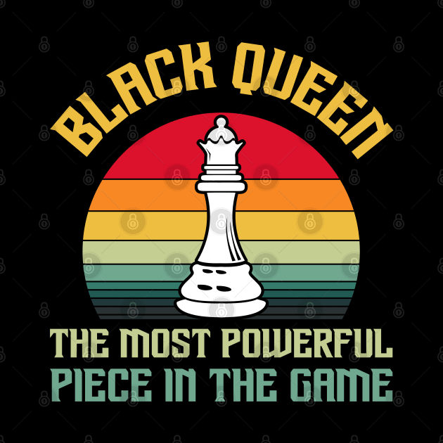 Black Queen The Most Powerful Piece in the Game by UrbanLifeApparel