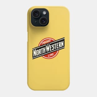 Chicago and North Western Line Phone Case