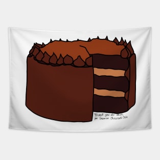 Kulti German Chocolate Cake Tapestry