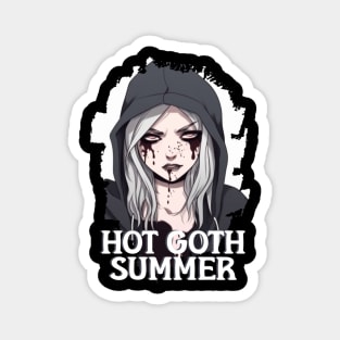 Hot Goth Summer Magnet