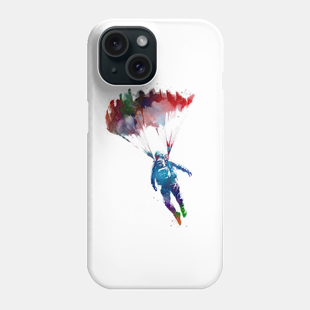 Paratrooper sport art #paratrooper Phone Case by JBJart