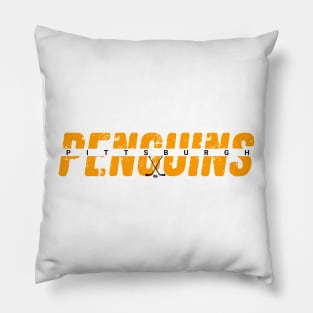 Penguins hockey Pillow