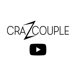 CraZCouple YouTube Black Logo T-Shirt