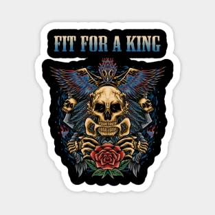 FIT FOR A KING BAND Magnet