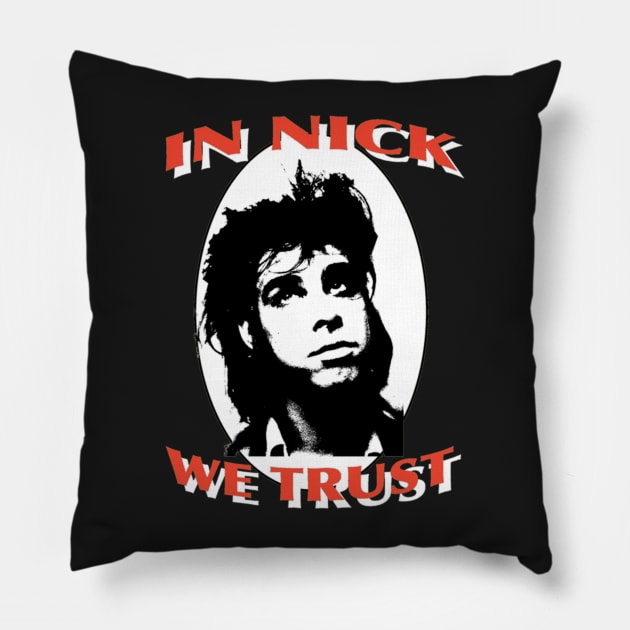 Nick Cave Pillow by arivasrobbins