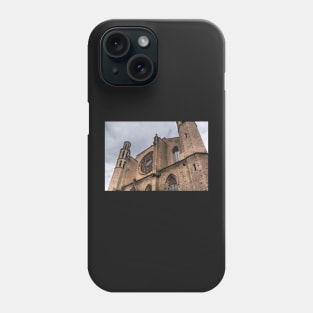 Santa Maria del Mar church Phone Case