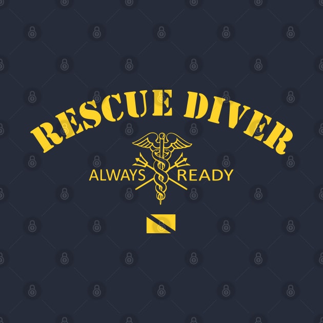 Rescue Diver - Always Ready by TCP