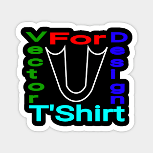 vector for t-shirt design Magnet