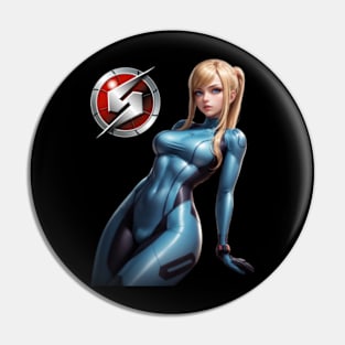 Zero Suit Samus Aran 3 - Metroid Pin